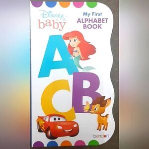 New Disney Baby My First Alphabet Board Book